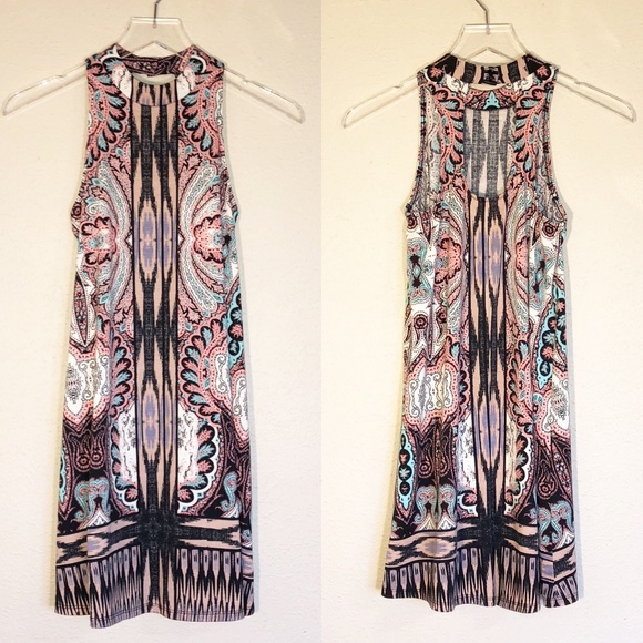 Xhilaration | Multi Print Dress | M - Picture 1 of 5